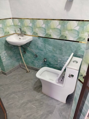 Bathroom in 3 BHK Builder Floor at Raj Nagar – for Rent