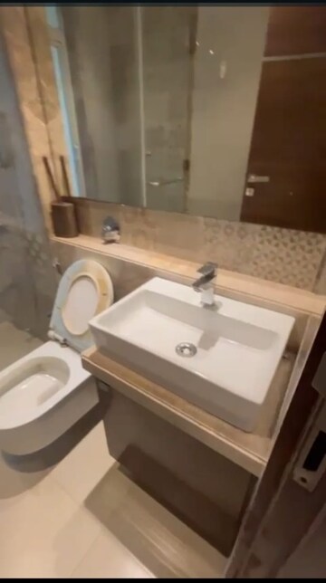 Bathroom in 3 BHK Apartment at Santacruz West – for Rent
