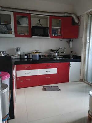 Kitchen in 3 BHK Apartment at AMIS Pranam Towers, Charholi Budruk – for Sale