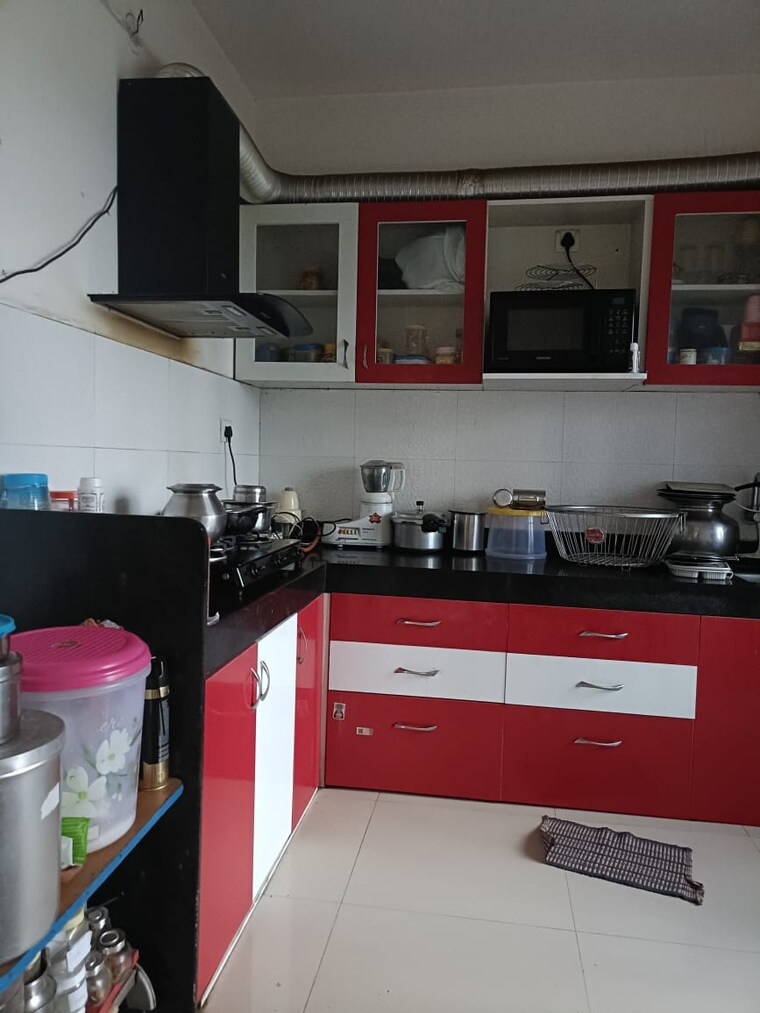 Kitchen, amis-pranam-towers 3 Bedroom 1021 Sq.Ft. Apartment In Charholi Budruk Pune 9422173