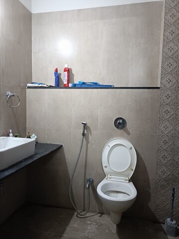 Bathroom in 3 BHK Apartment at AMIS Pranam Towers, Charholi Budruk – for Sale
