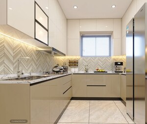 Kitchen in 2 BHK Apartment at NJC The Line, Narsingi – for Sale