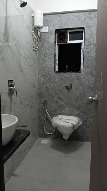 Bathroom in 2 BHK Builder Floor at Goregaon West – for Rent