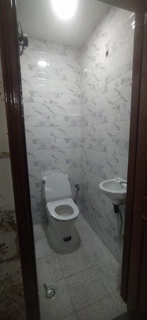 Bathroom in 2 BHK Builder Floor at Khirki Extension – for Sale