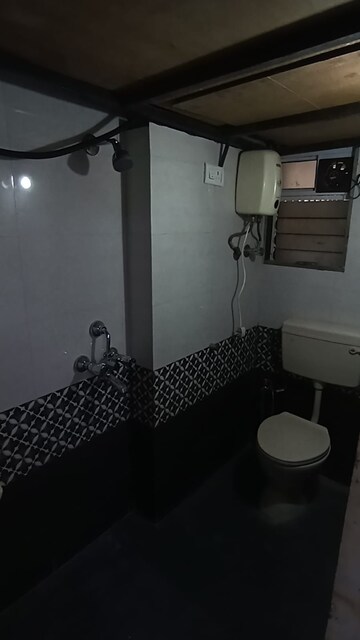Bathroom in 1 BHK Apartment at Classic Power Residency, Santacruz West – for Rent