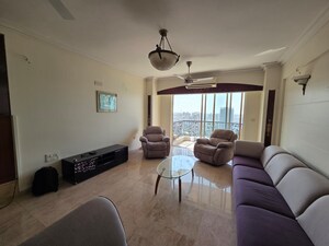 Living Room in 4 BHK Apartment at Hiranandani Gardens Odyssey I II, Powai – for Rent