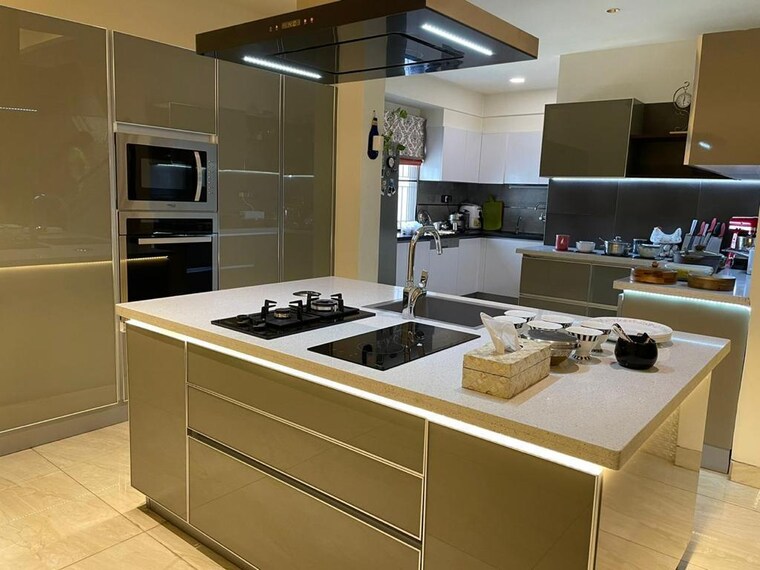 Kitchen, b-b-oakyard-i 4 Bedroom 3195 Sq.Ft. Penthouse In Jayanagar Bangalore 9422694