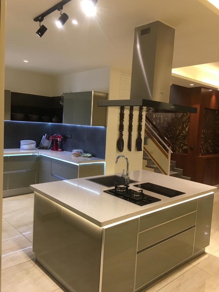 Kitchen, b-b-oakyard-i 4 Bedroom 3195 Sq.Ft. Penthouse In Jayanagar Bangalore 9422694