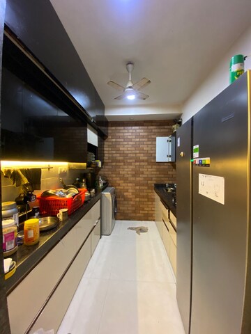 Kitchen in 3 BHK Apartment at New India Grace Luxuria, Malad West – for Rent