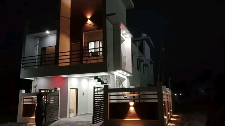 Exterior View, awadh-city 3 Bedroom 1350 Sq.Ft. Independent House In Deva Road Lucknow 9422693