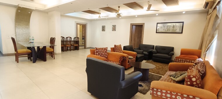 Living Room, ujjwala-the-condoville 4 Bedroom 2607 Sq.Ft. Apartment In Rajarhat Kolkata 9422825