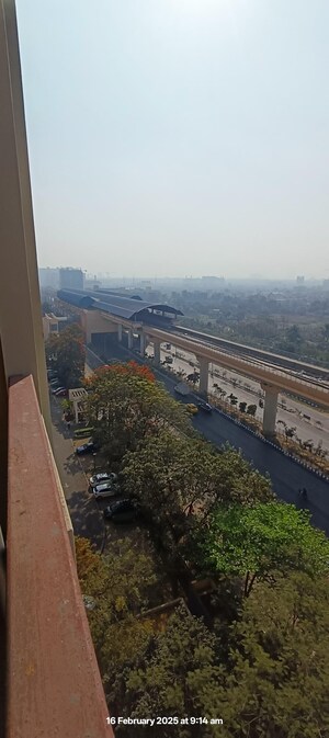 Balcony in 4 BHK Apartment at Ujjwala The Condoville, Rajarhat – for Sale