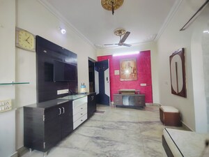 Living Room in 1 BHK Apartment at Malad West – for Rent