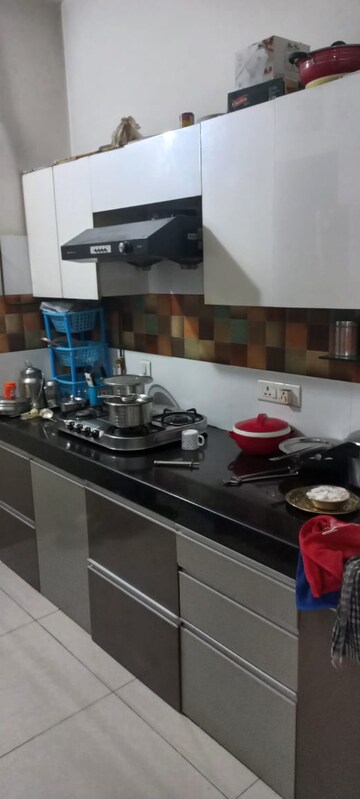 Kitchen in 2 BHK Apartment at Vilas Javdekar Prudentia Towers, Wakad – for Rent