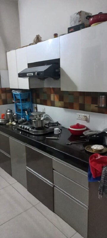 Kitchen in 2 BHK Apartment at Vilas Javdekar Prudentia Towers, Wakad – for Rent