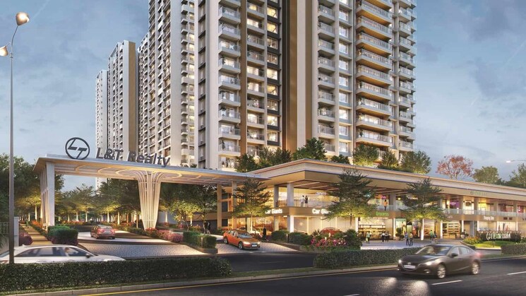 Exterior View, lnt-elixir-reserve 4 Bedroom 2200 Sq.Ft. Apartment In Powai Mumbai 9423059