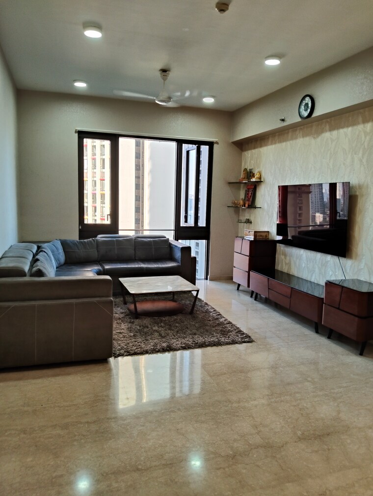 Living Room, lodha-parkside 3 Bedroom 1093 Sq.Ft. Apartment In Worli Mumbai 9423288