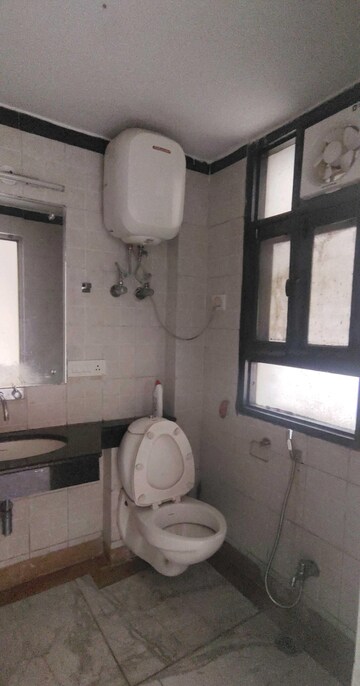 Bathroom in 3 BHK Apartment at Hextax Commune, Sector 43 – for Rent