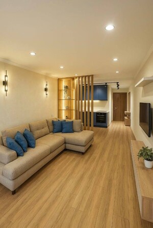 Living Room in 3 BHK Builder Floor at Shanti Nagar – for Sale