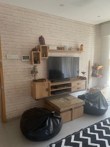 Living Room in 2 BHK Apartment at Florida River Bank, Mundhwa – for Sale