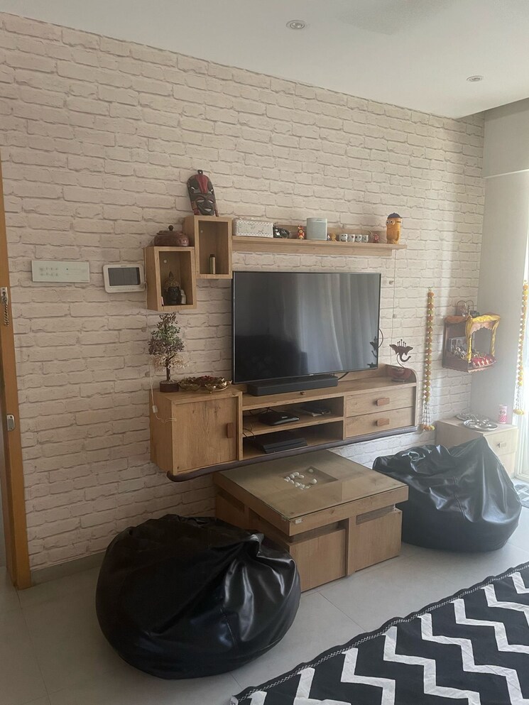 Living Room, florida-river-bank 2 Bedroom 780 Sq.Ft. Apartment In Mundhwa Pune 9419987