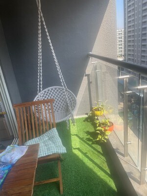 Balcony in 2 BHK Apartment at Florida River Bank, Mundhwa – for Sale