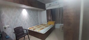 Bedroom in 4 BHK Apartment at Seawood Heritage, Kharghar Sector 4 – for Sale