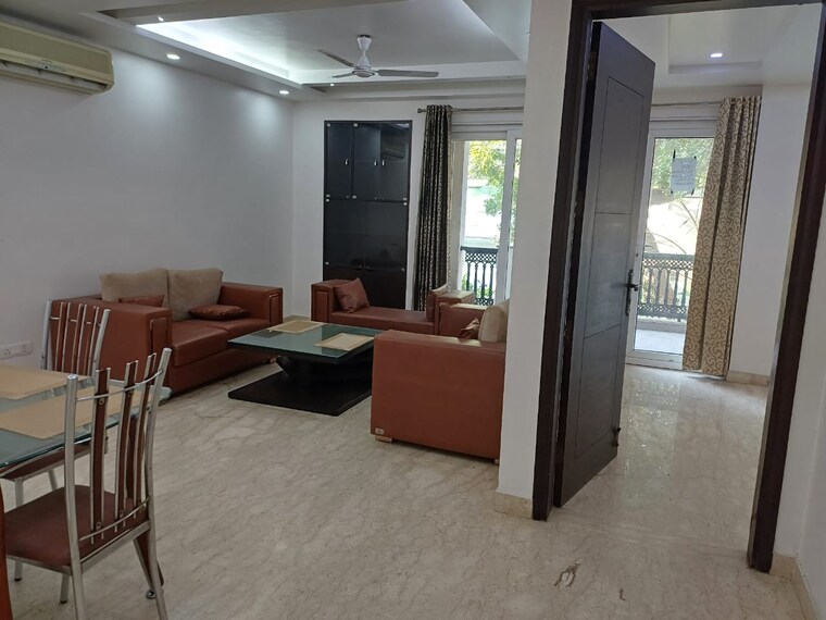 Living Room, jangpura 3 Bedroom 1800 Sq.Ft. Builder Floor In Jangpura Delhi 9423561