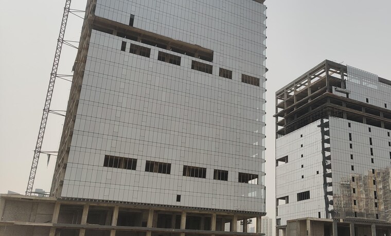 Exterior View, ashrai-golden-grande Commercial Office Space 548 Sq.Ft. In Tech Zone 4 Greater Noida Greater Noida 9423380