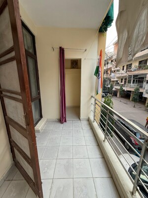 Balcony in 2 BHK Builder Floor at Dhakoli – for Sale