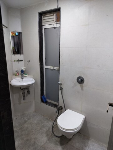 Bathroom in 4 BHK Apartment at Oval Apartments, Kharghar – for Sale