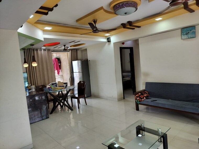 Living Room, oval-apartments 4 Bedroom 2100 Sq.Ft. Apartment In Kharghar Navi Mumbai 9423699