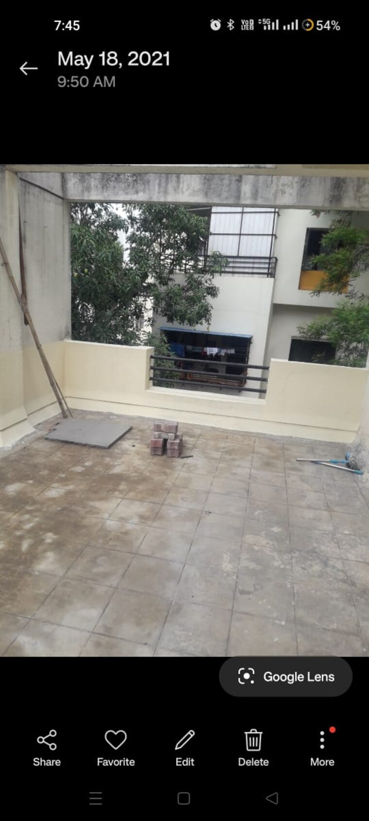 Balcony, sakharnagar-chs 1 Bedroom 800 Sq.Ft. Apartment In Pashan Pune 9423779