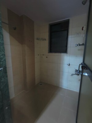 Bathroom in 1 BHK Apartment at Happy Valley, Manpada – for Rent