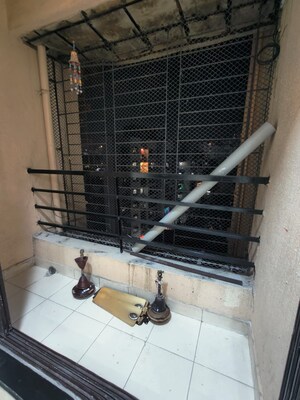 Bathroom in 1 BHK Apartment at Happy Valley, Manpada – for Rent