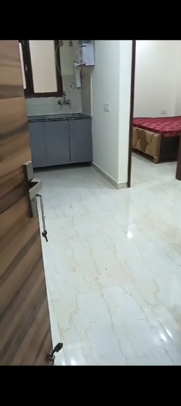 Kitchen in 1 BHK Builder Floor at Palm Residency Chhatarpur, Chattarpur – for Rent