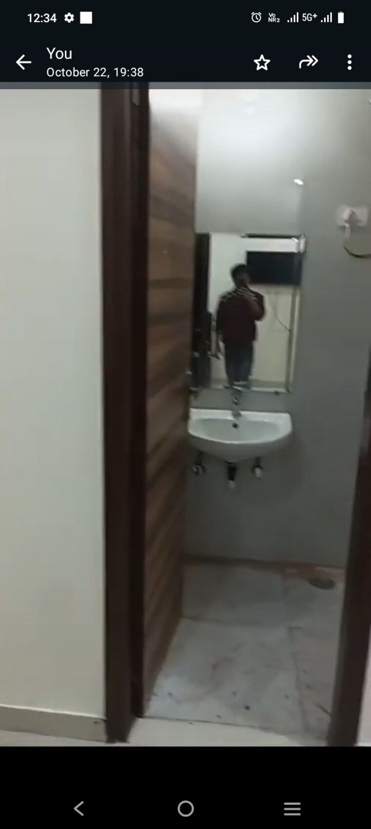 Bathroom, palm-residency-chhatarpur 1 Bedroom 500 Sq.Ft. Builder Floor In Chattarpur Delhi 9423978