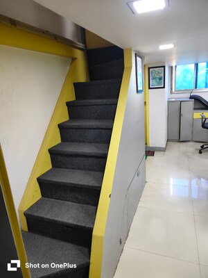 Staircase in  Office Space at Haware Fantasia, Vashi Sector 28 – for Sale