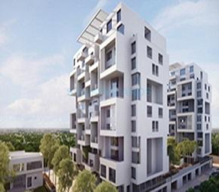 Exterior View, rohan-ishan 2 Bedroom 1000 Sq.Ft. Apartment In Bavdhan Pune 9424121