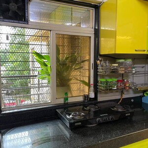 Kitchen in 3 BHK Apartment at Cosmos Springs Angel, Koliwada – for Rent