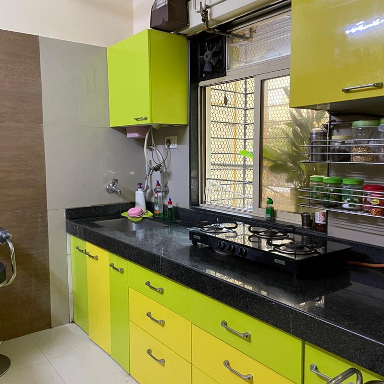 Kitchen, cosmos-springs-angel 3 Bedroom 1400 Sq.Ft. Apartment In Koliwada Thane 9424152