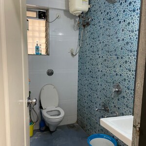 Bathroom in 3 BHK Apartment at Cosmos Springs Angel, Koliwada – for Rent