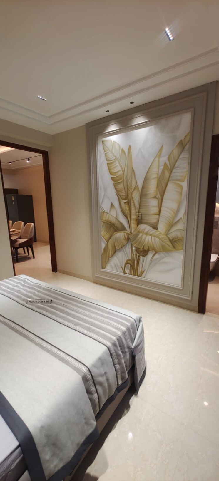 Bedroom, skyline-elevate 3 Bedroom 1145 Sq.Ft. Apartment In Ramgarh Bhudda Zirakpur 9424203