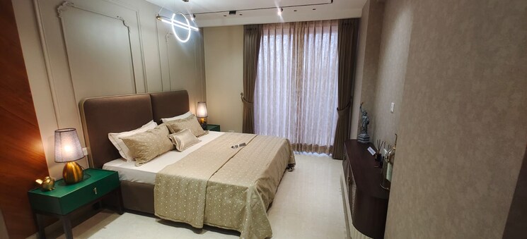 Bedroom, skyline-elevate 3 Bedroom 1145 Sq.Ft. Apartment In Ramgarh Bhudda Zirakpur 9424203