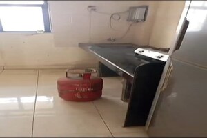 Living Room in 2 BHK Apartment at Hiranandani Estate Nova, Thane West – for Sale