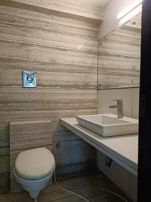 Bathroom in 3 BHK Apartment at Khar West – for Rent