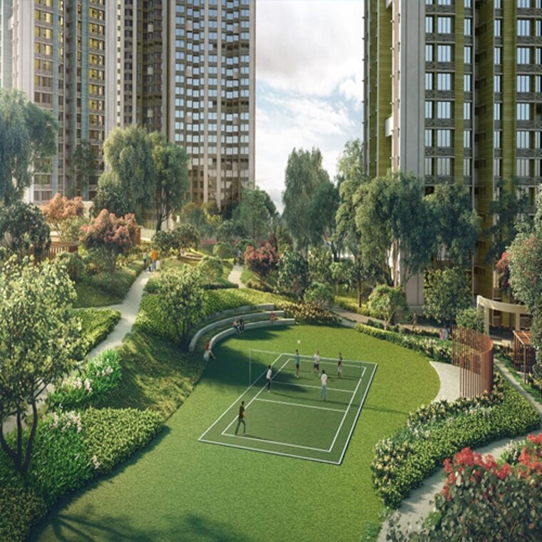 Garden, wadhwa-wise-city 3 Bedroom 807 Sq.Ft. Apartment In Old Panvel Navi Mumbai 9424233