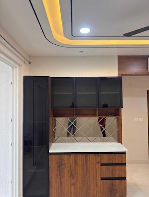 Kitchen in 3 BHK Apartment at Prestige Beverly Hills, Kokapet – for Rent