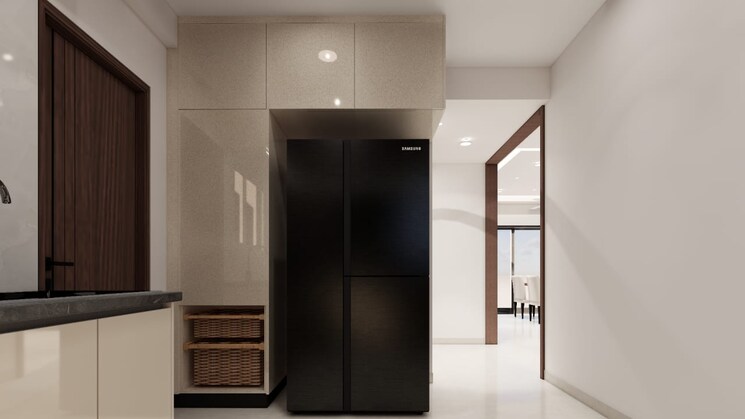 Kitchen, my-home-tridasa 2.5 Bedroom 1545 Sq.Ft. Apartment In Tellapur Hyderabad 9424323