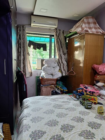 Living Room in 1 BHK Apartment at Shree Vallabh Shanti CHS, Dahisar West – for Sale